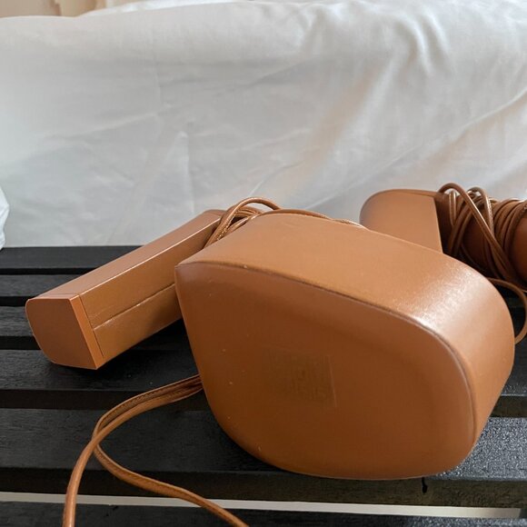 Paris Texas Malena Platform Sandal 38/8 - Picture 3 of 5